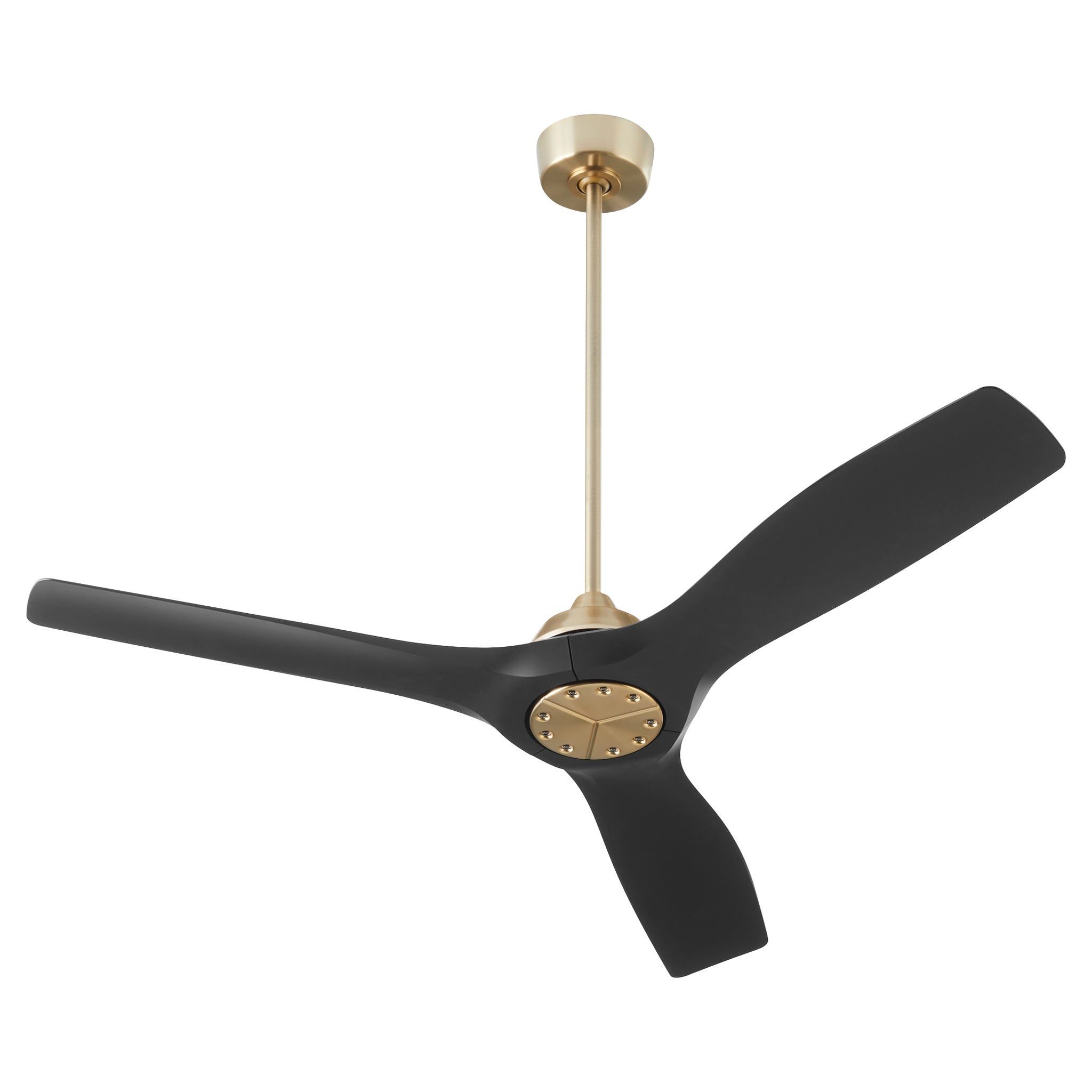 52 Inch Smart Ceiling Fan with Google Assistant & Alexa - Oxygen AVALON Damp Rated WiFi Fan for Bedroom, Living Room & Outdoor Covered Patio