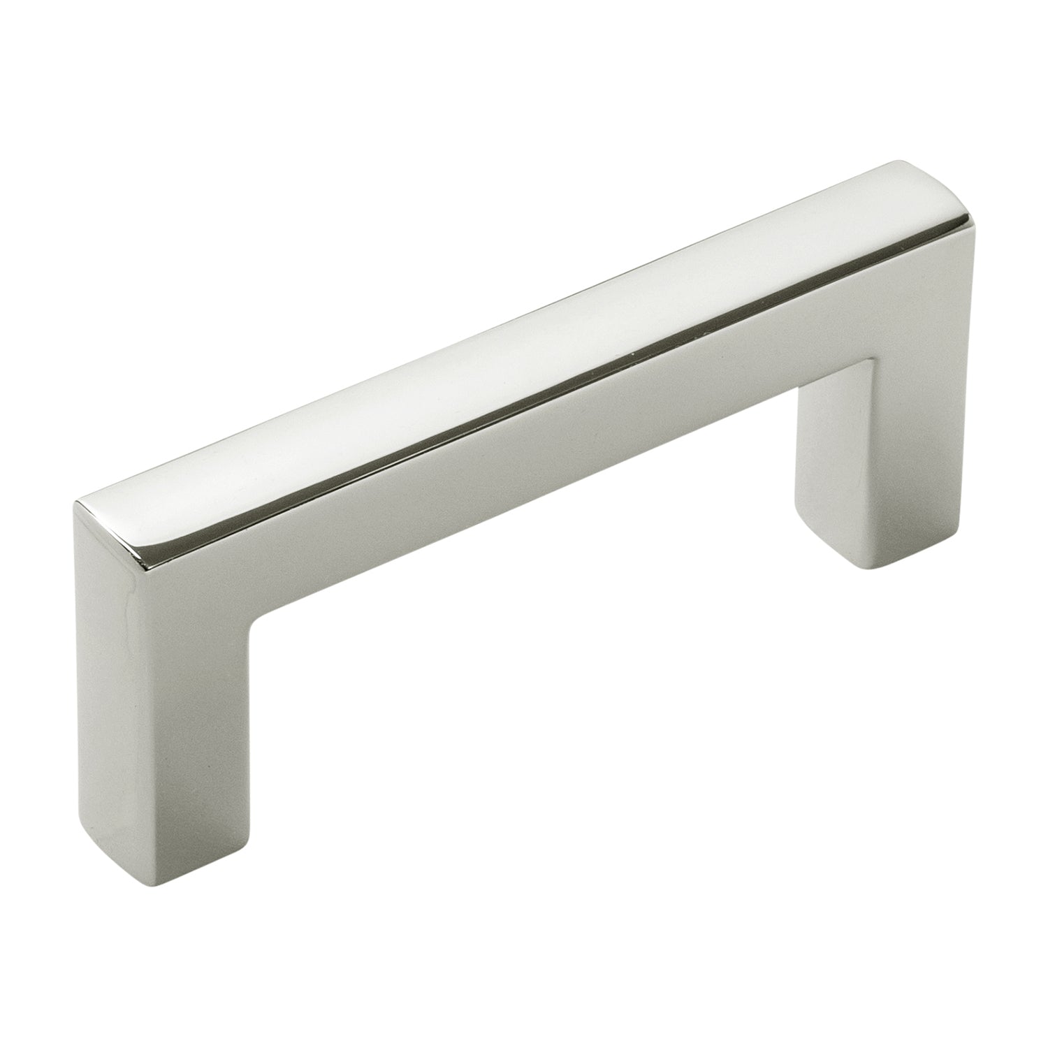 3 Inch Center to Center Coventry Pull - Polished Nickel Cabinet Handle for Kitchen & Bathroom - Perfect for Drawers, Cabinets, and Furniture Hardware
