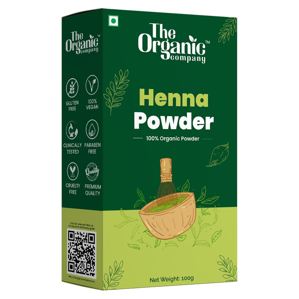 100% Pure Natural Henna Powder for Hair Color & Body Art (Mehndi) | Organic Herbal Hair Dye for Natural Growth & Deep Cleansing | Promotes Shine & Smoothness | Safe for Hair, Hands & Feet Tattoos | Perfect for DIY Hair Care, Bridal Mehandi & Holi Festival Body Art