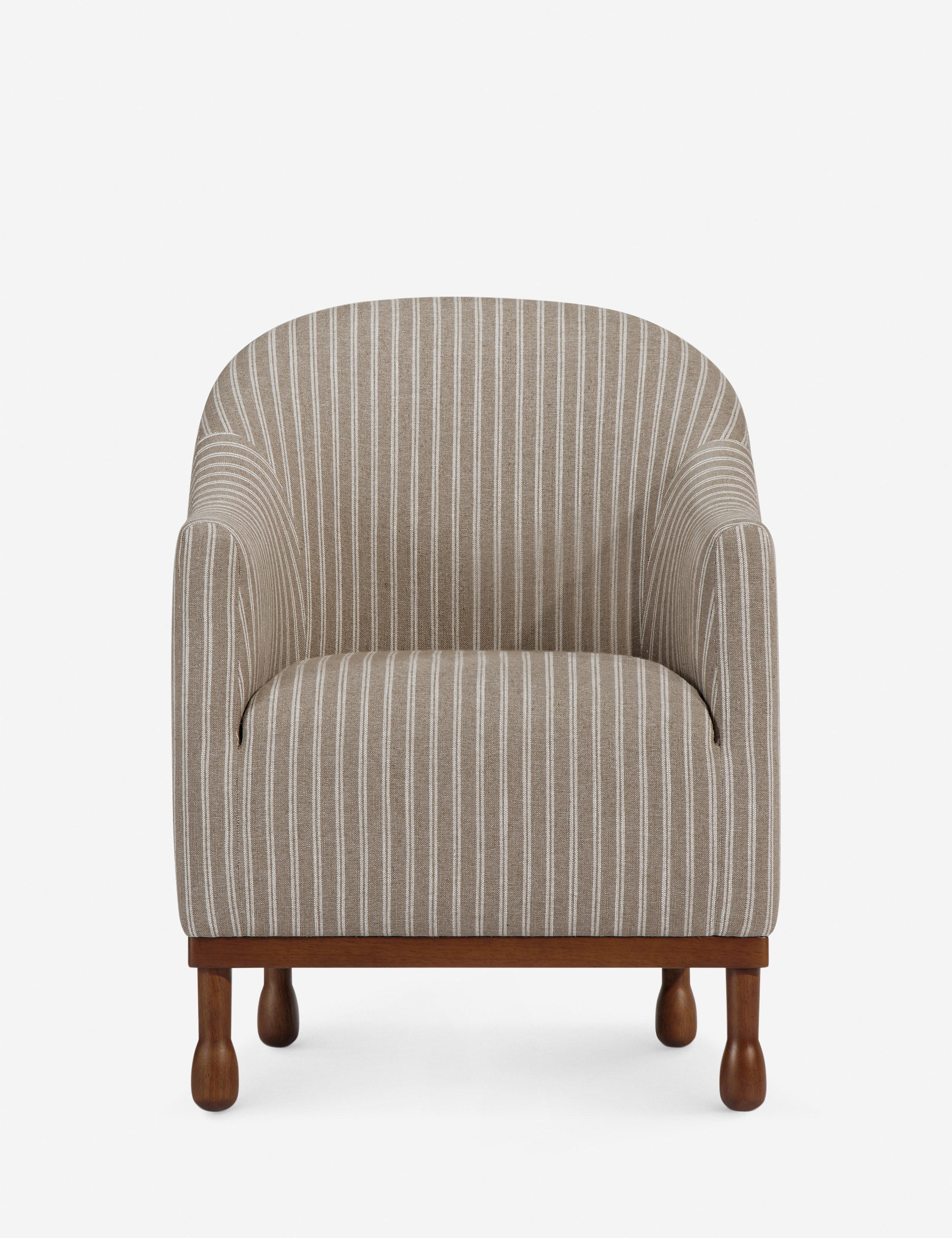 Gavin Accent Chair by Black Birch Homes x Co.House Designs - Modern Mid-Century Lounge Chair for Living Room, Bedroom & Office - Stylish Comfortable Reading Chair with Wooden Legs