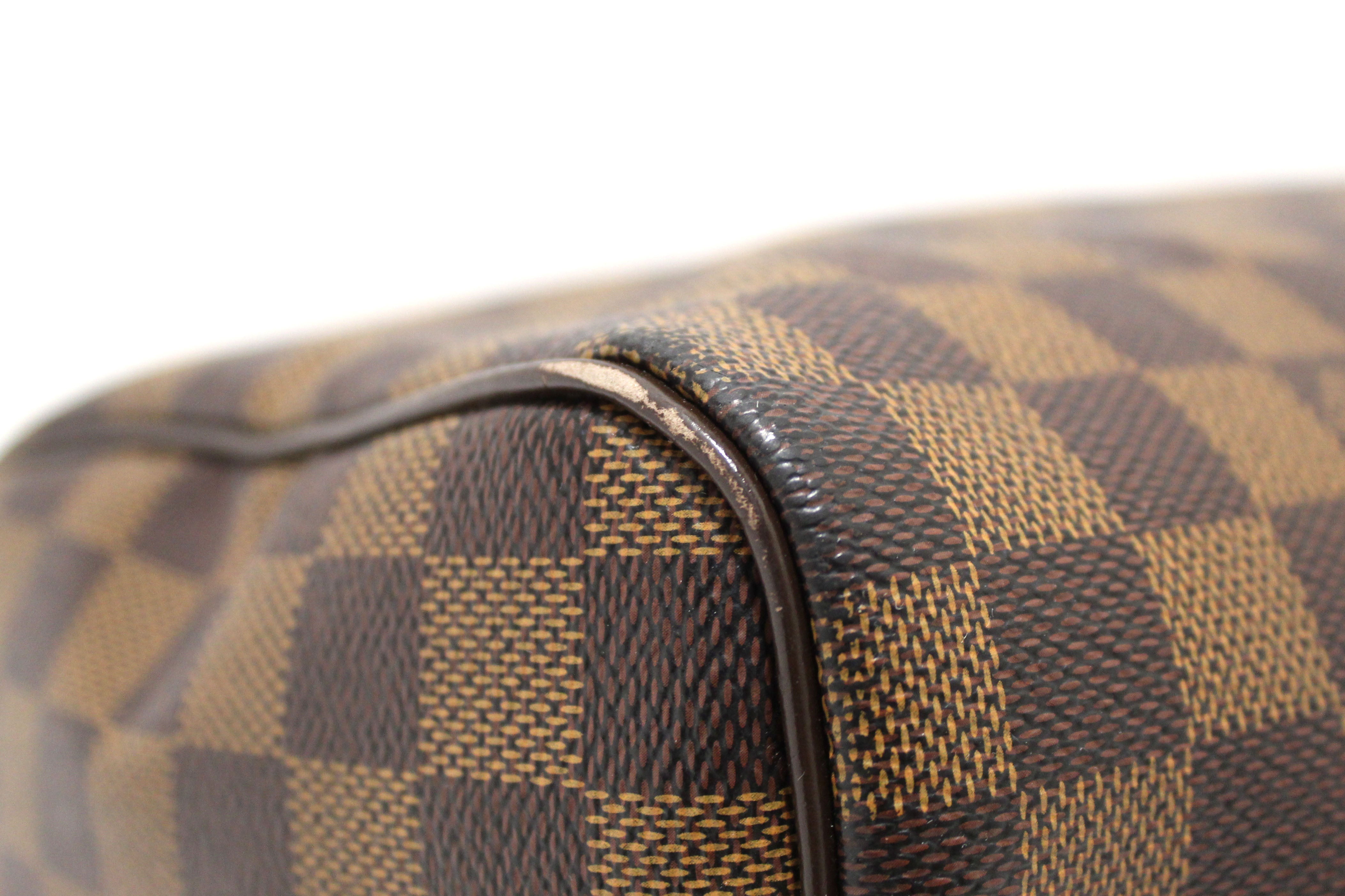 Authentic Louis Vuitton Damier Ebene Speedy 30 Bandouliere Crossbody Bag - Luxury Handbag for Women, Perfect for Work, Travel & Everyday Use