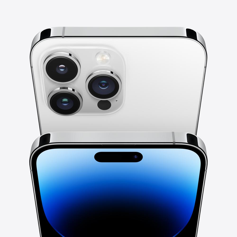 iPhone 14 Pro 256GB Silver - Premium Smartphone with A16 Bionic Chip & Pro Camera System for Photography, Gaming & Productivity