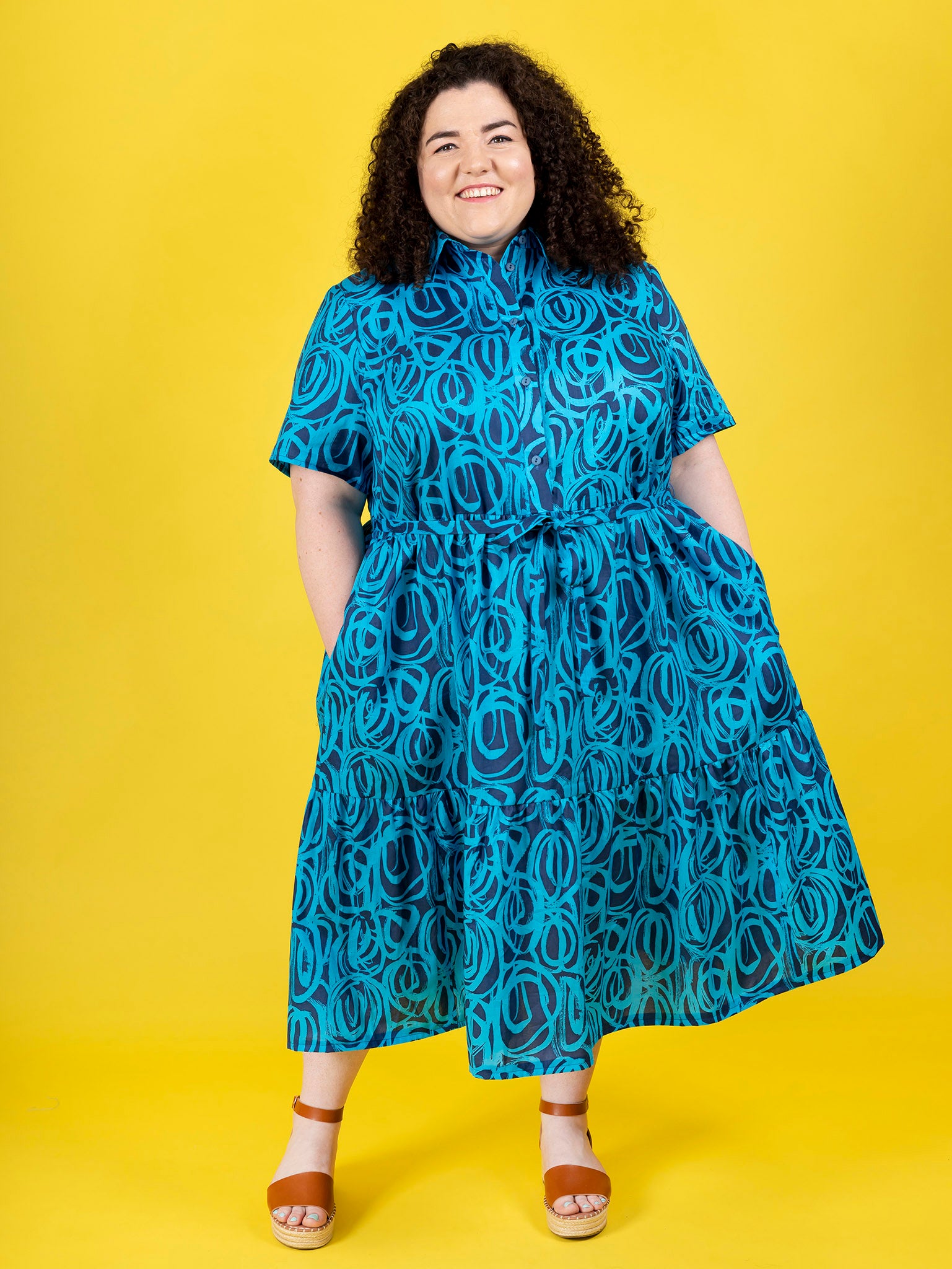 Tilly and the Buttons Lyra Dress - Stylish Women's Sewing Pattern for DIY Fashion | Perfect for Casual Wear, Parties & Special Occasions