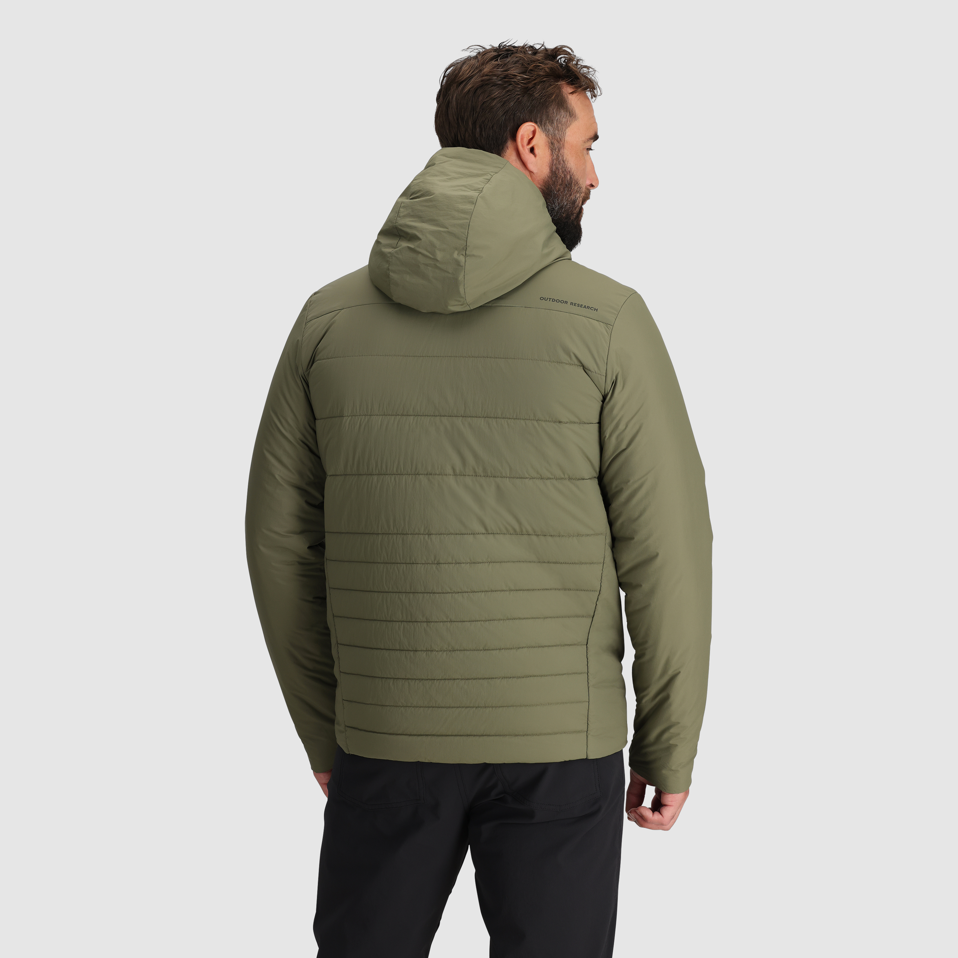 Men's Shadow Insulated Hoodie - Lightweight Winter Jacket for Outdoor Activities | Water-Resistant & Warm Fleece Lining | Perfect for Hiking, Camping & Cold Weather