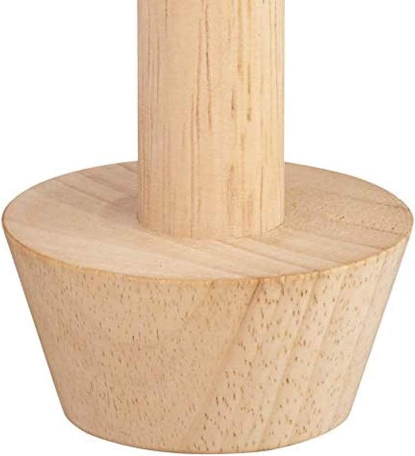 Wooden Pastry Tamper - Double Sided DIY Cake & Pie Dough Pusher - Egg Tart Mold for Baking - Essential Kitchen Tool for Desserts, Tarts, Cookies & Party Baking (Perfect for Home Bakers & Professional Chefs)