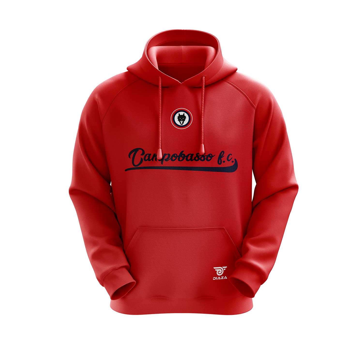 Campobasso FC Away Classic Hoodie - Men's Soccer Fan Hooded Sweatshirt for Casual Wear & Game Day Support
