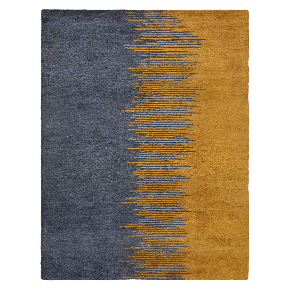 Handmade Antwerp Wool Area Rug - Traditional Hand-Knotted Design for Living Room, Bedroom & Dining Room Decor
