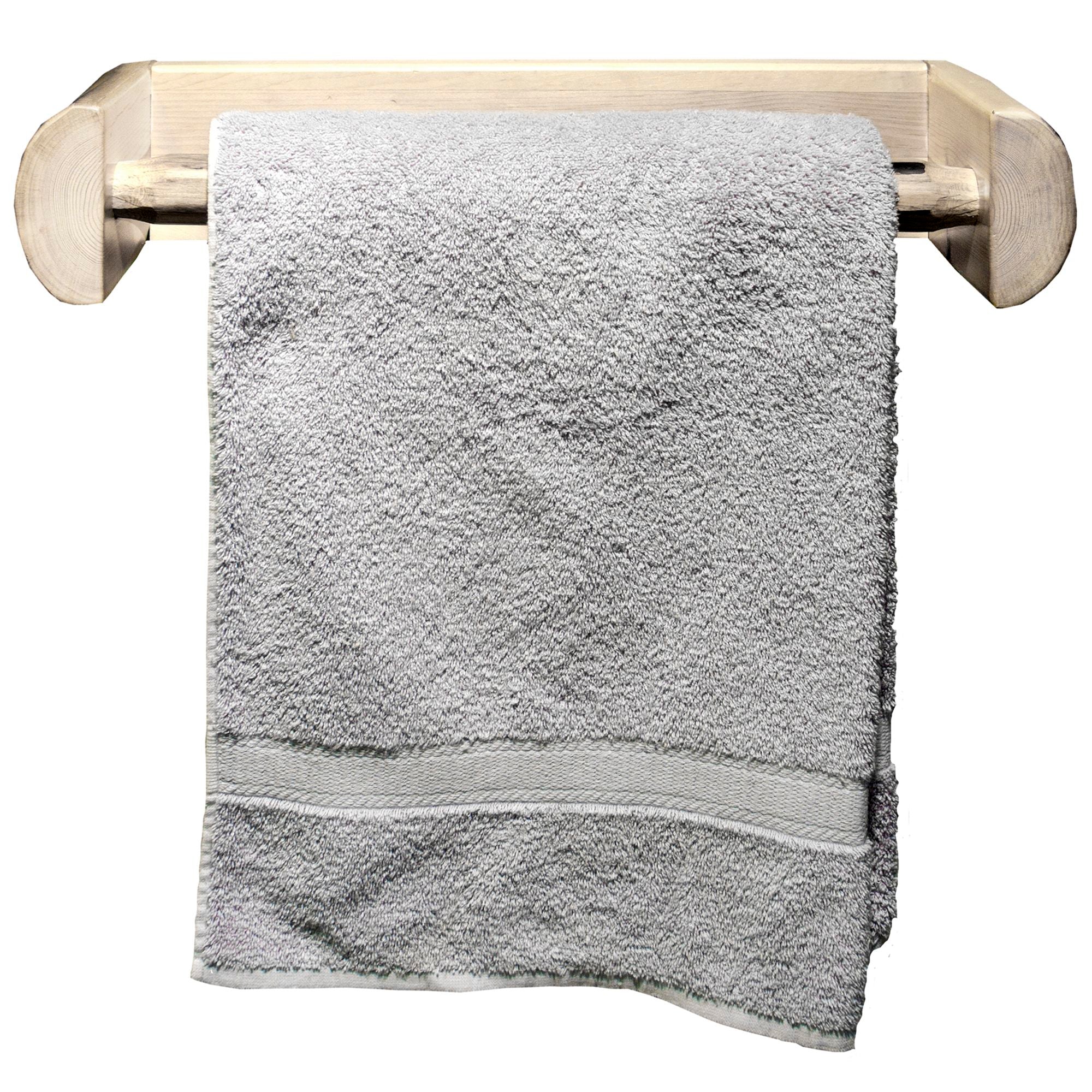 Premium Montana Towel Rack - Heavy Duty Rust-Resistant Bathroom Towel Holder for Kitchen & Bath - Perfect for Hanging Hand Towels, Washcloths & Robes in Home, Spa or Gym