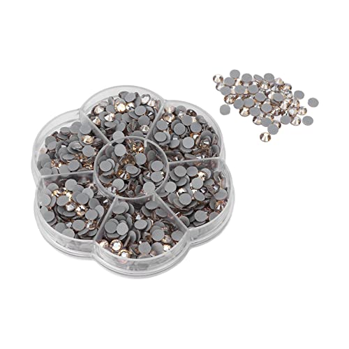 Hotfix Rhinestones for Nails - Shiny Transparent Long Lasting DIY Nail Art Decorations | Perfect for Nail Art, Phone Cases, Bags & Fashion Accessories | Great for Parties, Weddings, and DIY Craft Projects
