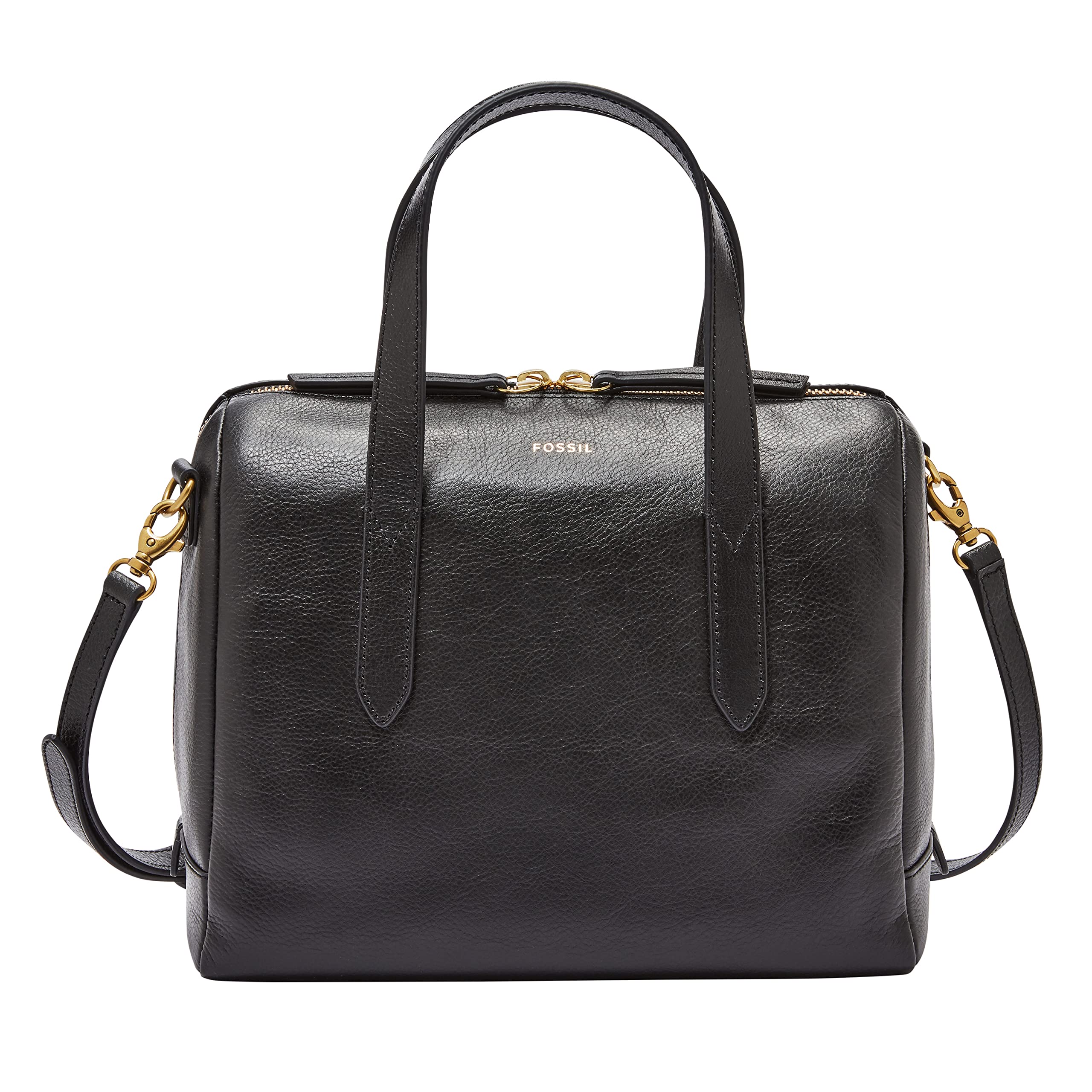 Fossil Women's Sydney Satchel Purse Handbag - Stylish Leather Crossbody Bag for Work, Travel & Everyday Use