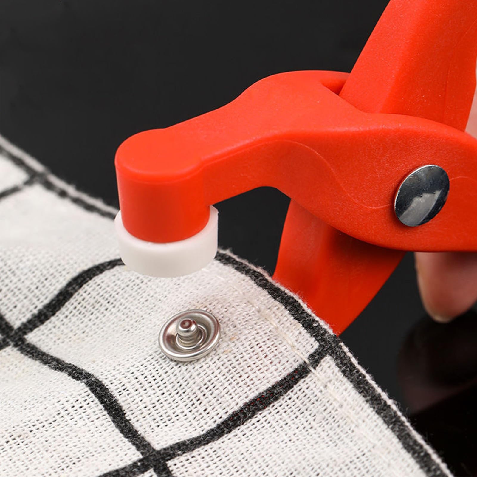 Premium Safety Eye Snapper Tool - Metal Crochet Eye Fastener with 50 Buttons | Secure Eyes for Amigurumi, Stuffed Animals & DIY Plush Toys | Perfect for Crafting, Sewing & Handmade Projects