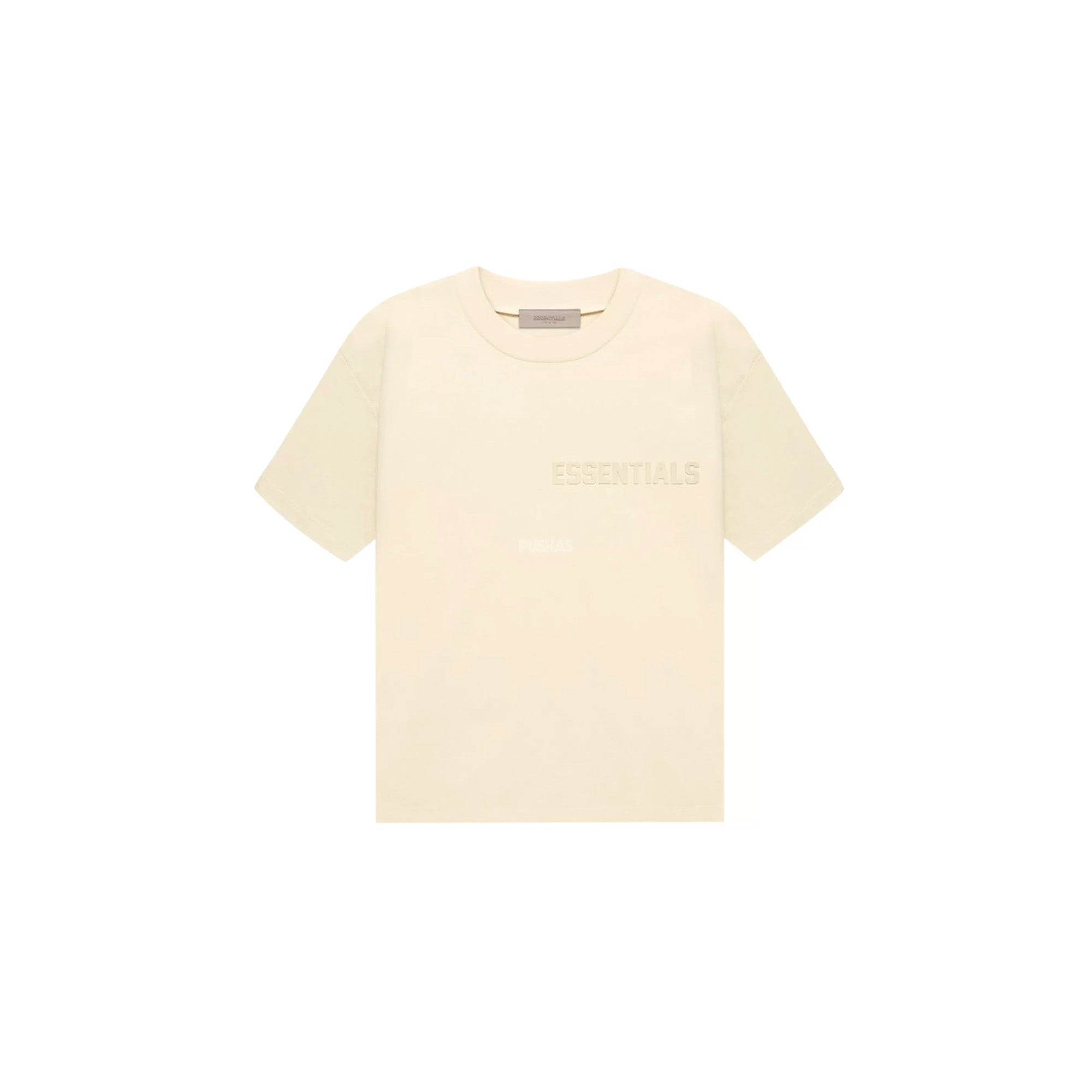 Premium Cotton Essentials T-Shirt in Egg Shell - Soft & Comfortable Casual Wear for Men & Women | Perfect for Everyday Outfits, Layering, and Relaxing at Home