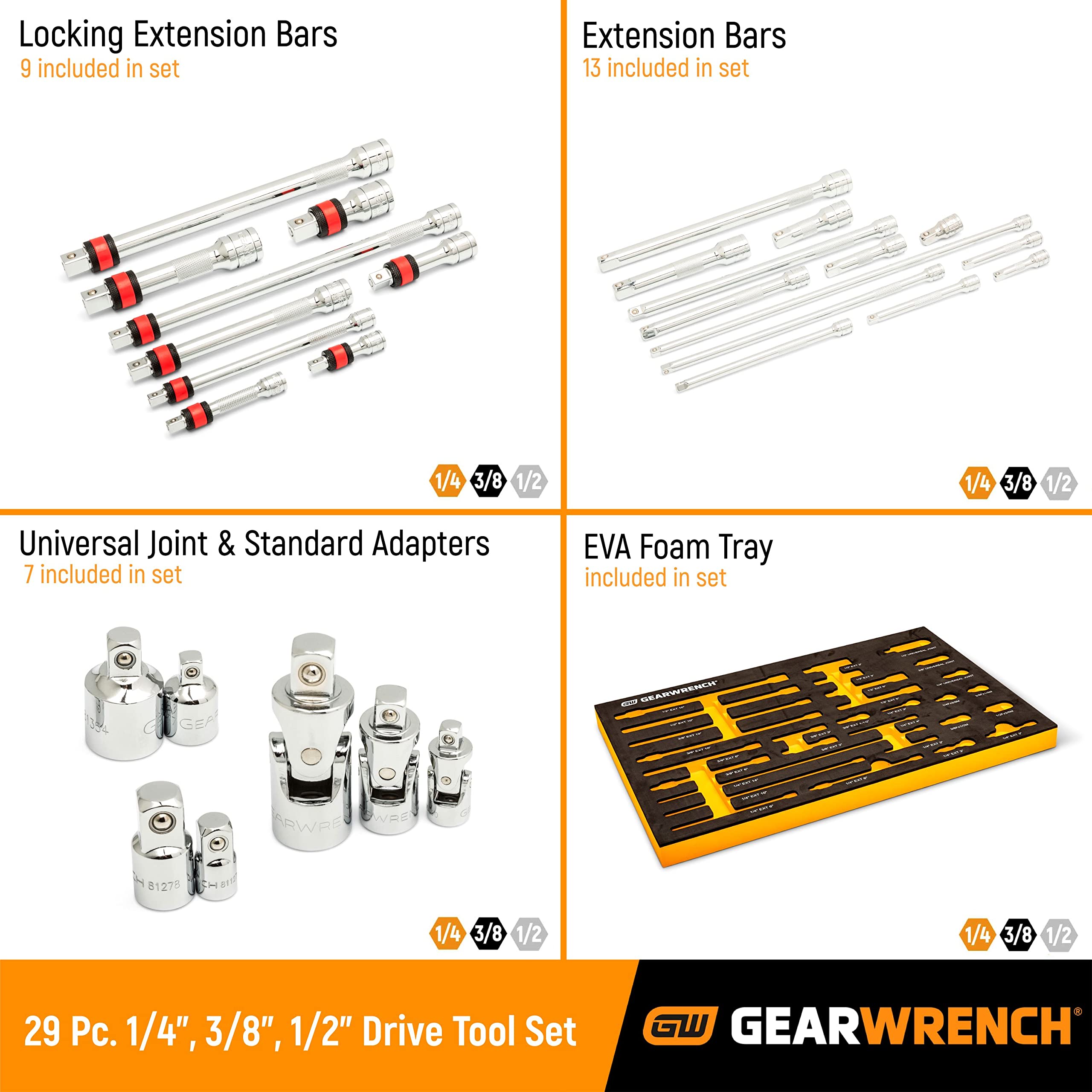 GEARWRENCH 29-Piece 1/4