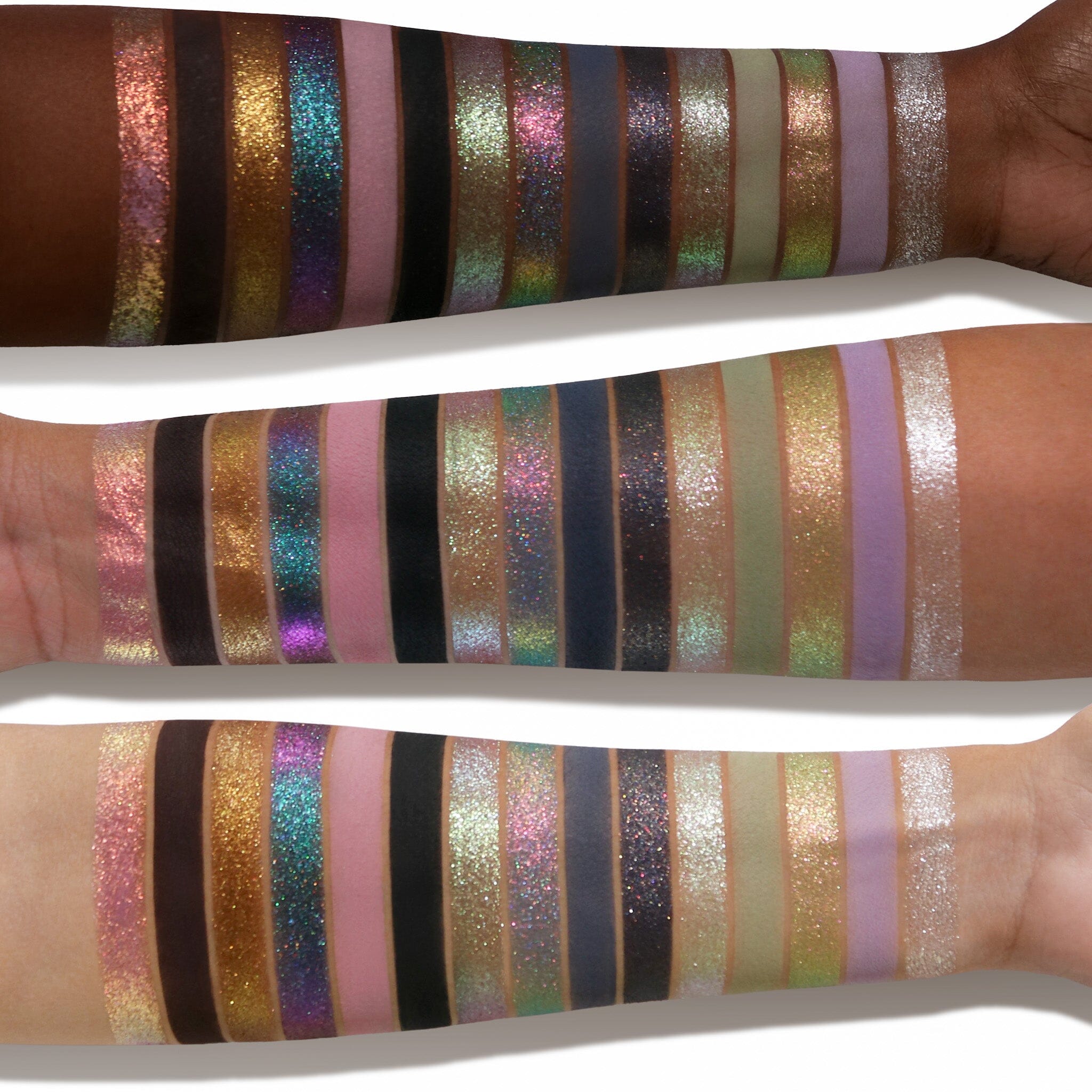Emo Eyeshadow Palette - 12 Highly Pigmented Matte & Shimmer Shades for Bold & Dramatic Makeup Looks | Perfect for Goth, Punk & Alternative Styles