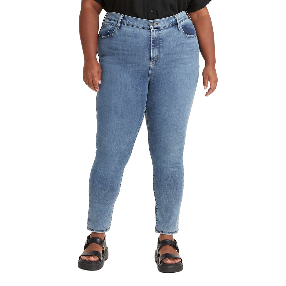 Levi's Women's Premium 721 High Rise Skinny Jeans - Slim Fit Stretch Denim Pants for Casual Wear & Night Out