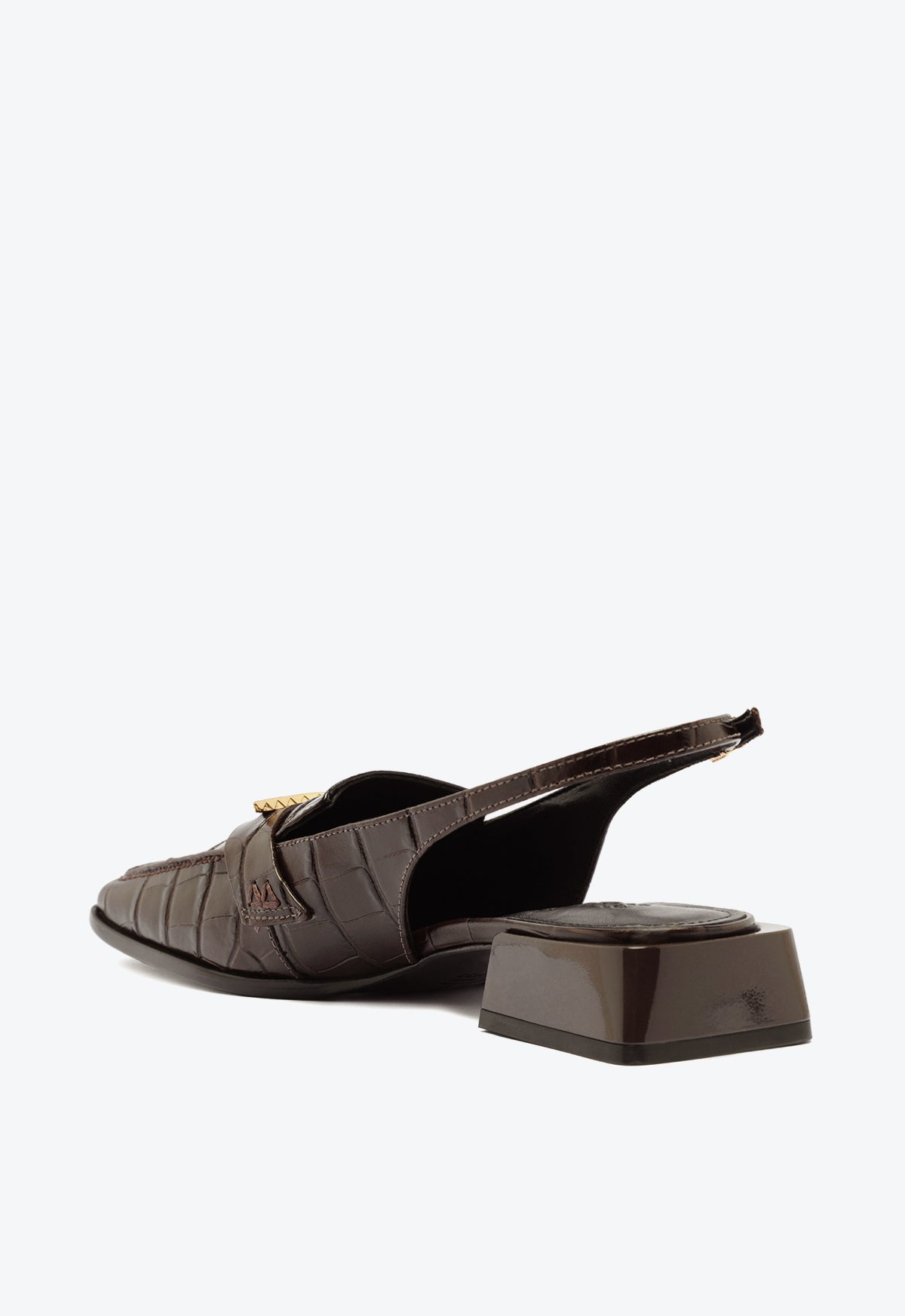 Arizona Sling Block Leather Pump Shoes for Women - Comfortable Heeled Sandals with Ankle Strap, Perfect for Summer Outfits, Beach Vacations & Date Nights