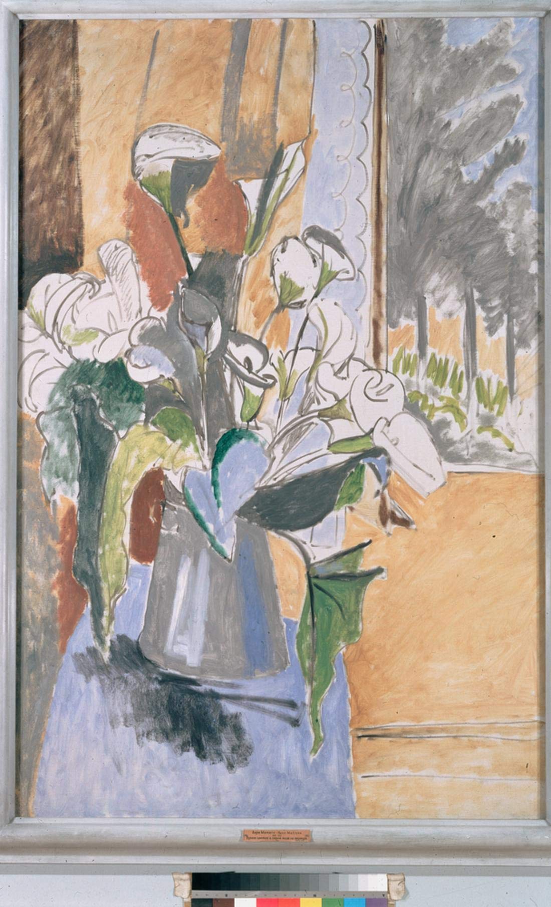 Matisse 1000-Piece Jigsaw Puzzle - Bouquet of Flowers On A Veranda for Adults & Kids Home Decor