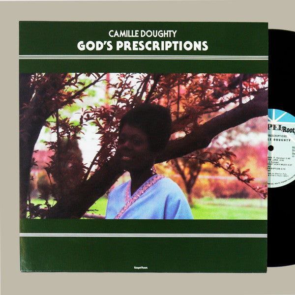 Camille Doughty - God's Prescriptions Limited Edition Black Vinyl LP Album (Mint Condition) - Perfect for Jazz Music Collectors & Vinyl Enthusiasts