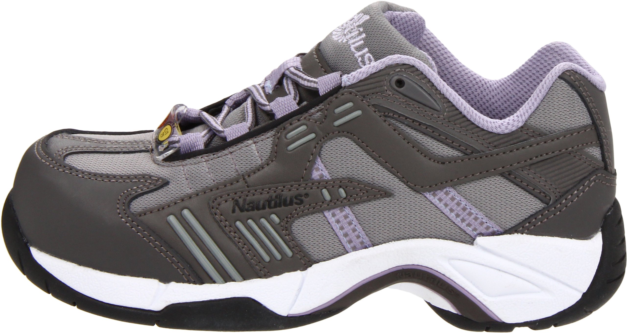 Nautilus Women's Alloy Lite Safety Toe EH Work Boots - Lightweight Steel Toe Shoes for Construction, Warehouse & Industrial Work