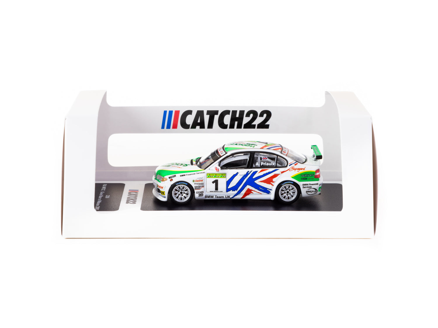 1/64 Scale BMW 320i FIA WTCC Macau Guia Race 2005 #1 Diecast Model Car - Collectible Racing Vehicle for Display & Gift Giving