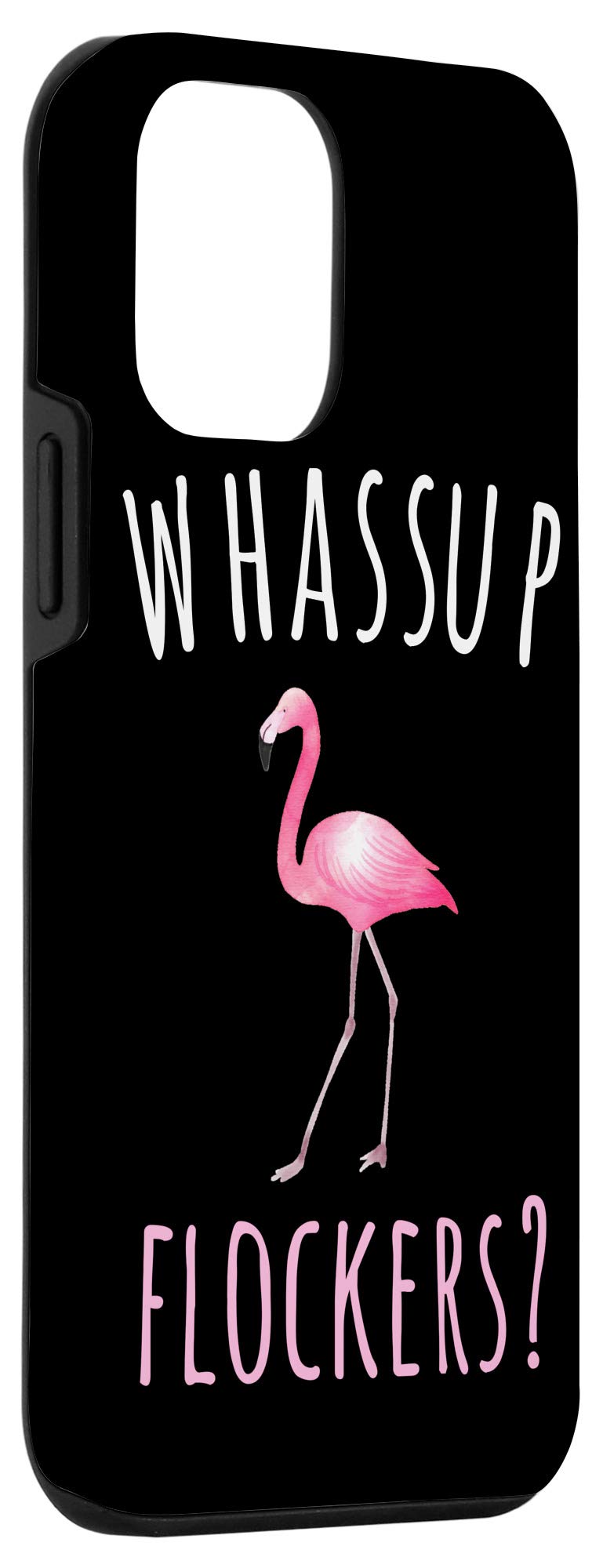 iPhone 12 Mini Flamingo Design Phone Case - Trendy Pink Flamingo Pattern Protective Cover for iPhone 12 Mini - Perfect for Beach, Summer & Tropical Vibes