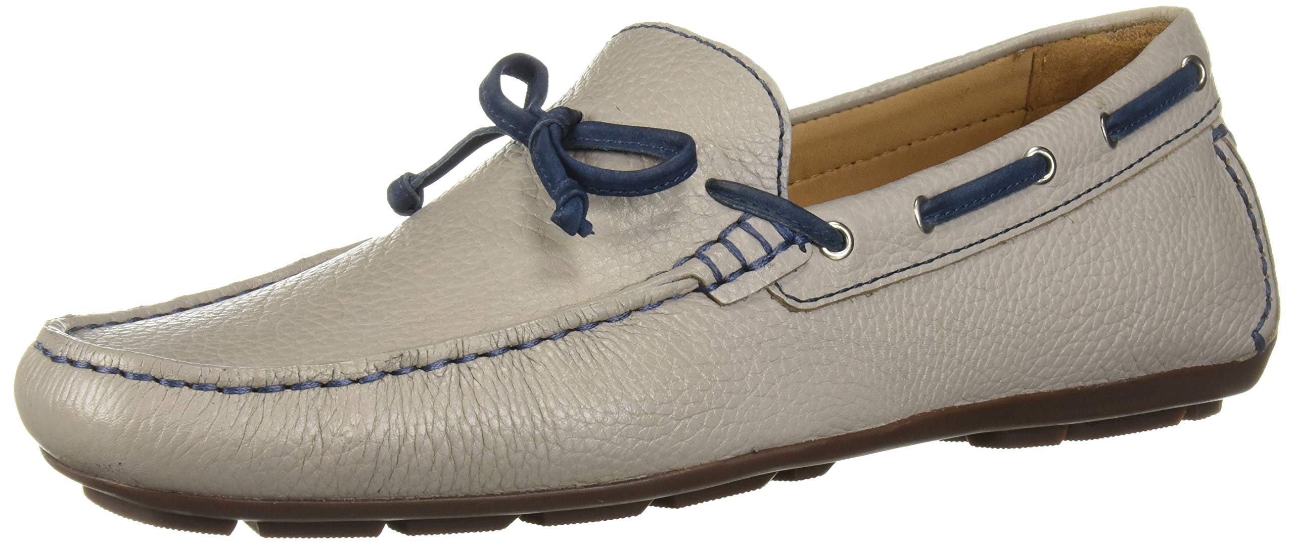 Driver Club USA Men's Genuine Leather Loafers - Handcrafted in Brazil - Classic Tiebow Design - Perfect for Business Casual & Driving Shoes
