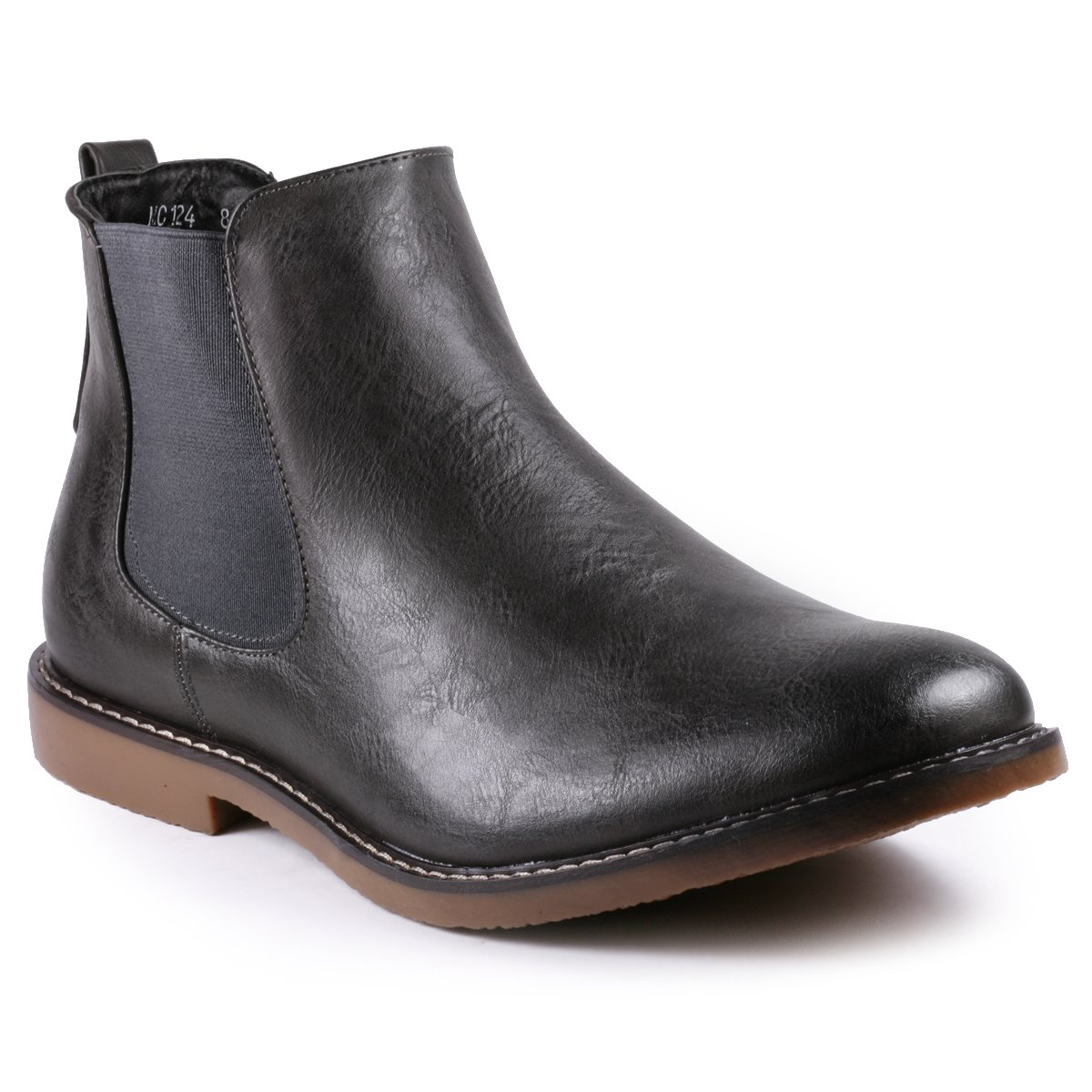 Metrocharm MC124 Men's Chelsea Boots - Formal & Casual Ankle Boots for Office, Wedding & Everyday Wear - Comfortable Leather Dress Shoes for Men