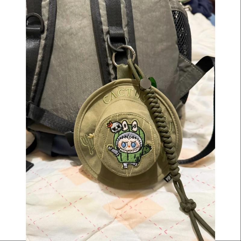 Labubu FALL IN WILD Bucket Hat Mini Bag Blind Box Series - Cactus Design | Collectible Toy for Fans & Fashion Accessory for Outfits