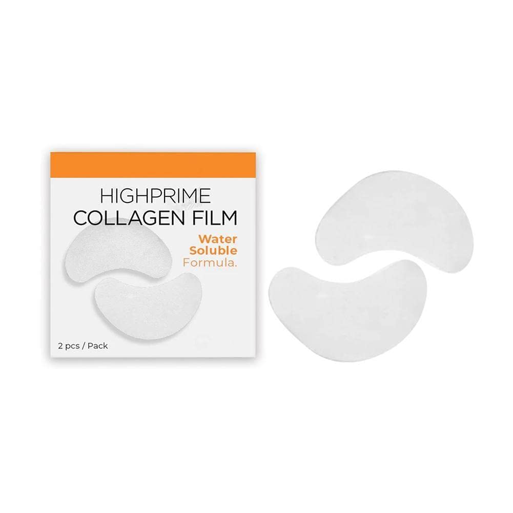 Highprime Soluble Eye Zone Mask - Dark Circle & Fine Lines Treatment - Korean Beauty Firming Mask for Puffy Eyes & Anti-Aging Skincare | Perfect for Night Routine & Travel