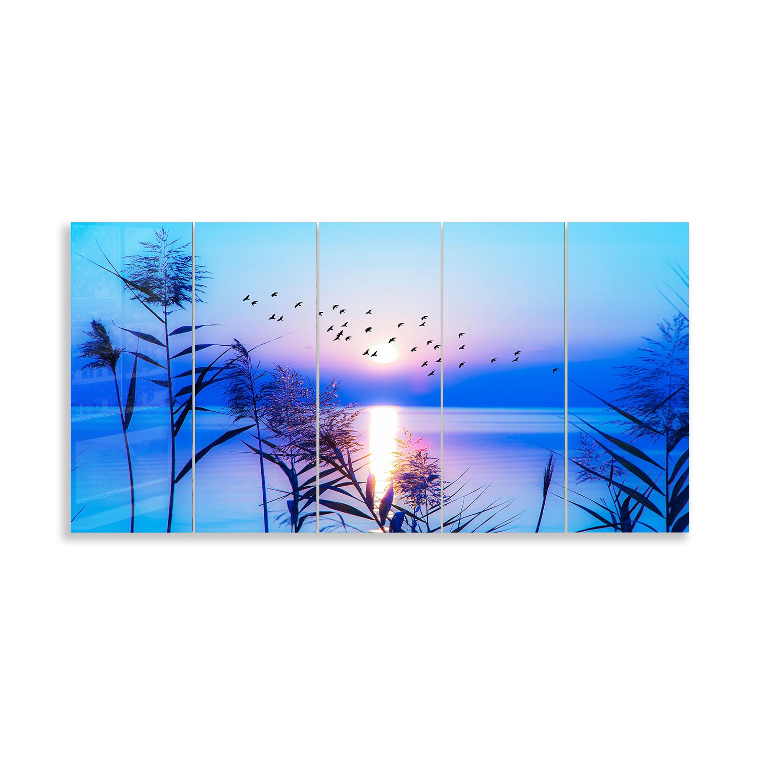 Deep Sunset - Stunning Sunset Photography Wall Art for Home & Office Decor | Perfect for Living Rooms, Bedrooms & Offices