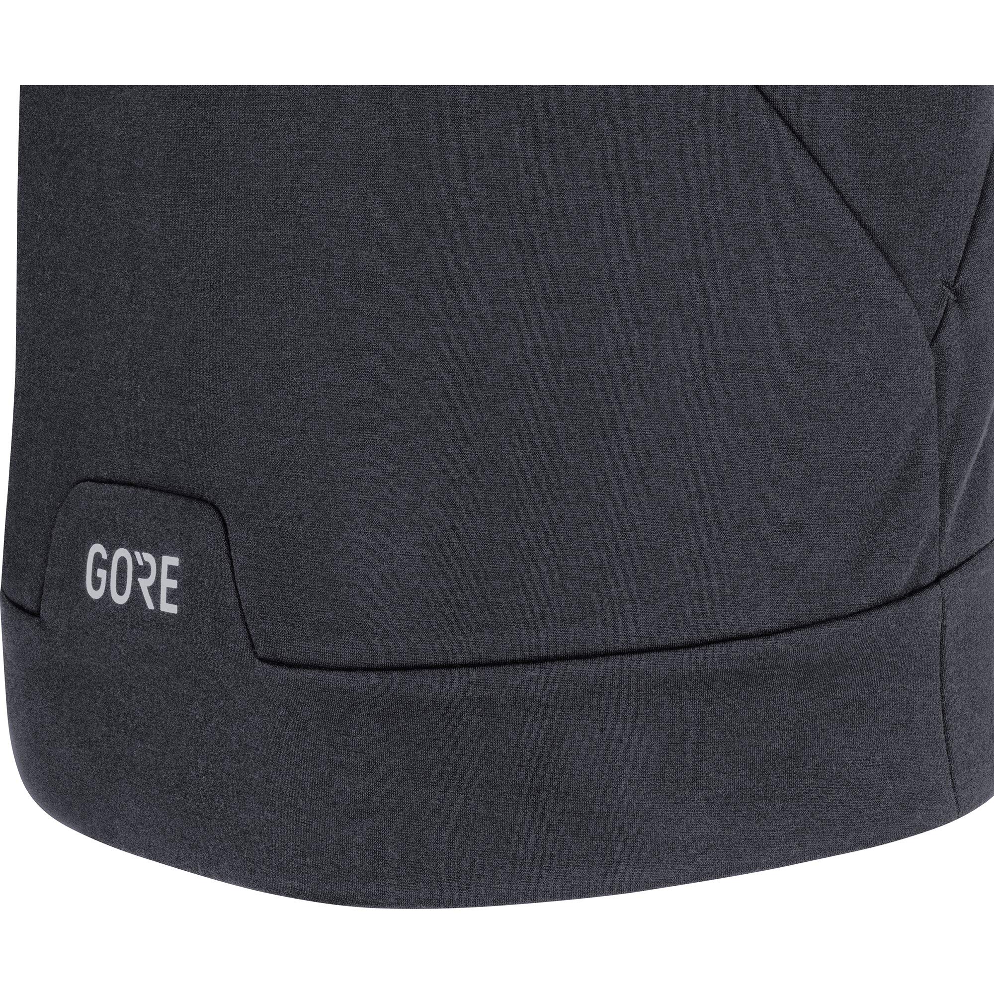 GORE WEAR M Women's Signature Hoodie - Lightweight Fleece Pullover with Zippered Pockets for Running, Hiking & Outdoor Activities