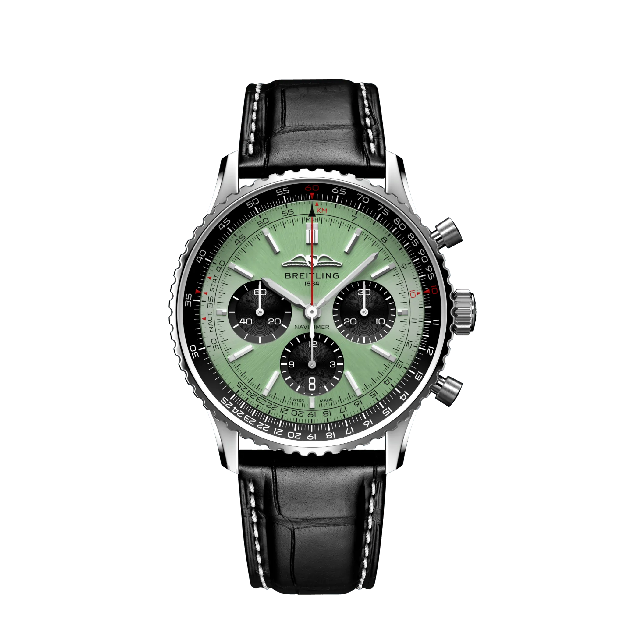 Breitling Navitimer B01 Chronograph 43mm Stainless Steel Men's Luxury Watch - Perfect for Aviation, Business & Formal Occasions