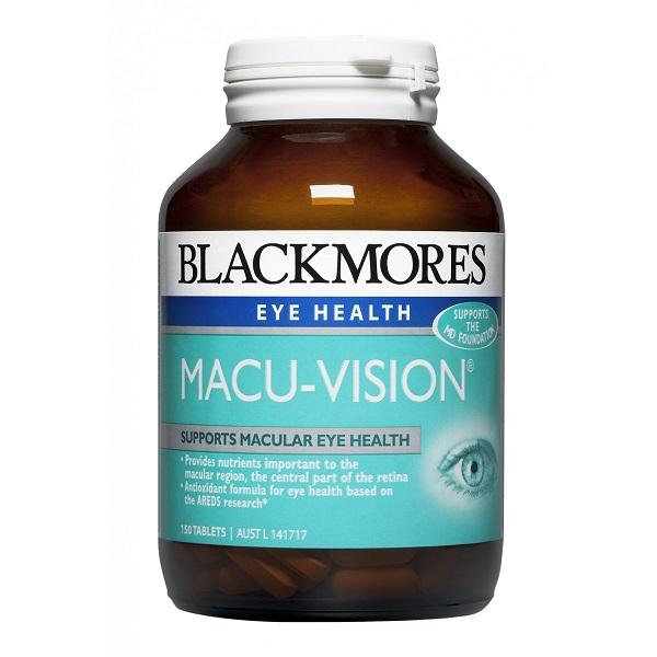 Blackmores Macu Vision Eye Health Supplement - Supports Vision & Eye Function with Lutein & Zeaxanthin | Ideal for Computer Users & Aging Eyes