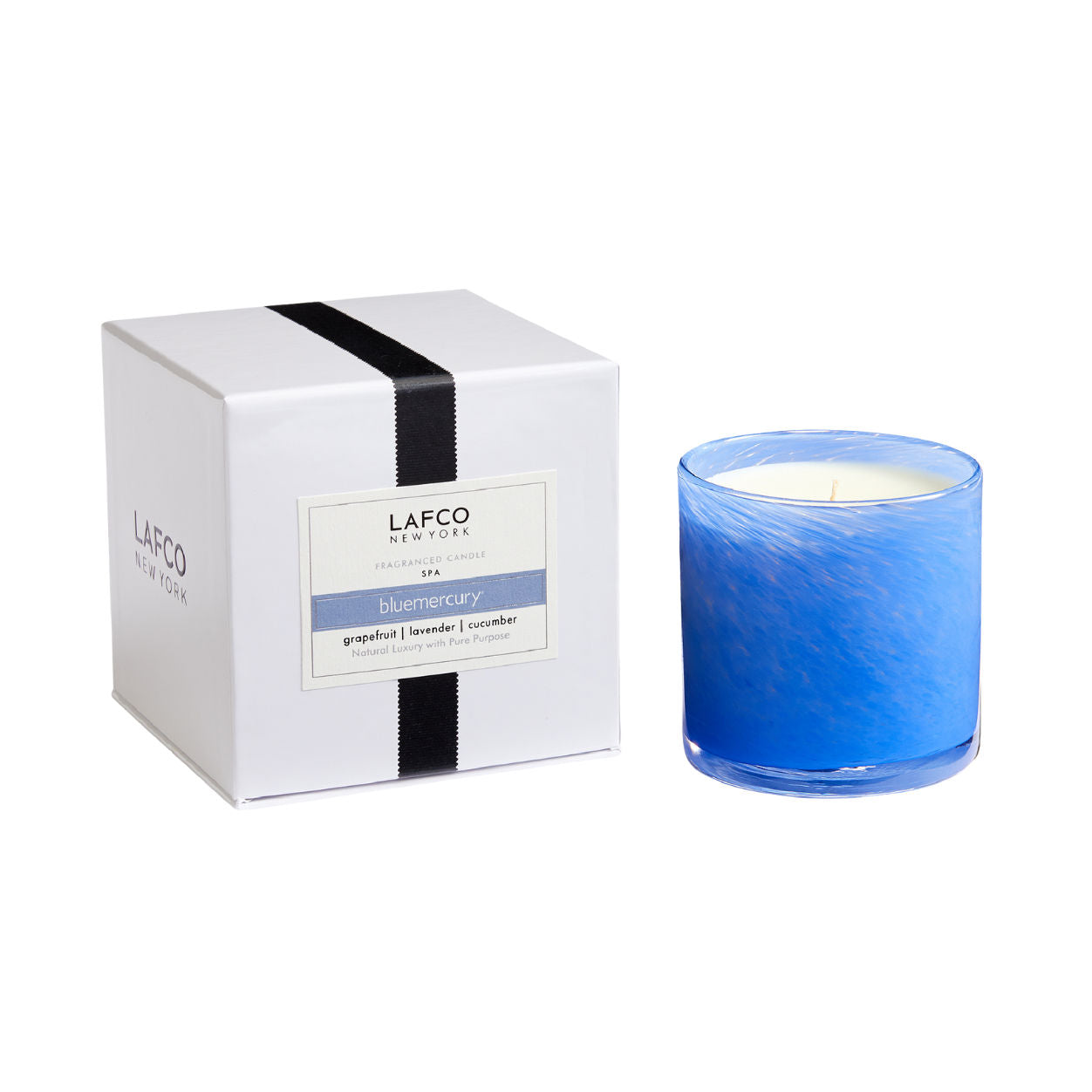 Bluemercury Spa Candle - Aromatherapy Scented Candle for Relaxation & Stress Relief | Perfect for Home Spa, Bathroom, Yoga & Meditation