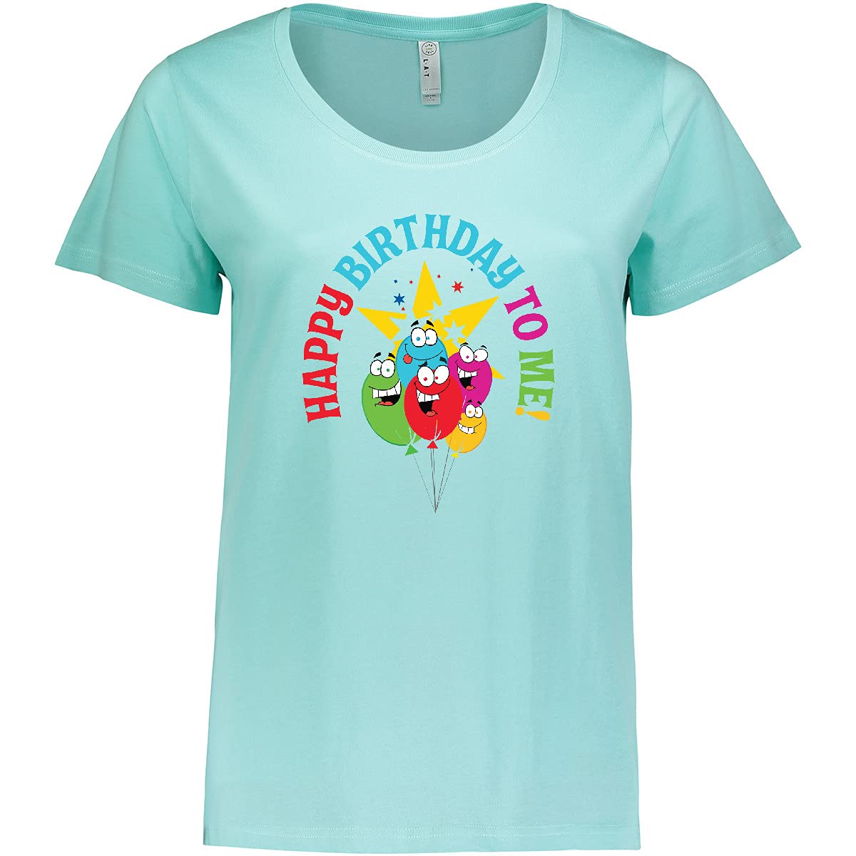 Inktastic Happy Birthday to Me Women's Plus Size T-Shirt - Comfortable Birthday Tee for Women - Perfect for Birthday Parties, Celebrations & Casual Wear