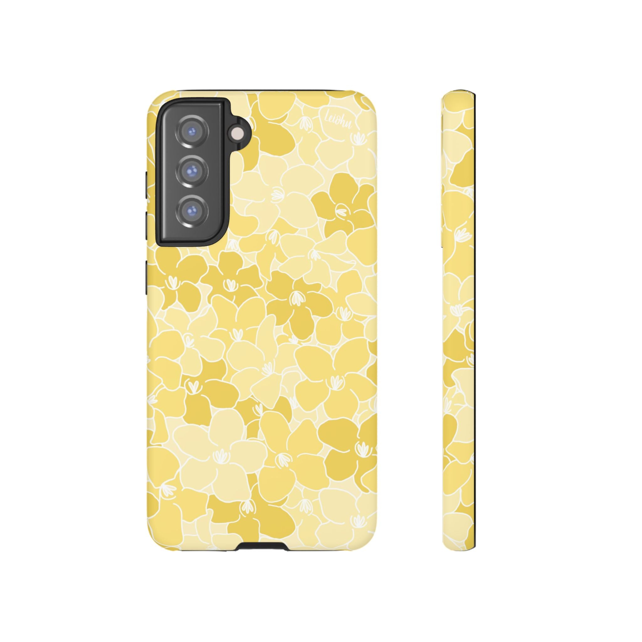 Puakenikeni Dream Samsung Galaxy Phone Case - Slim Protective Cover for Samsung Galaxy S23/S22/S21 - Perfect for Travel, Work & Everyday Use