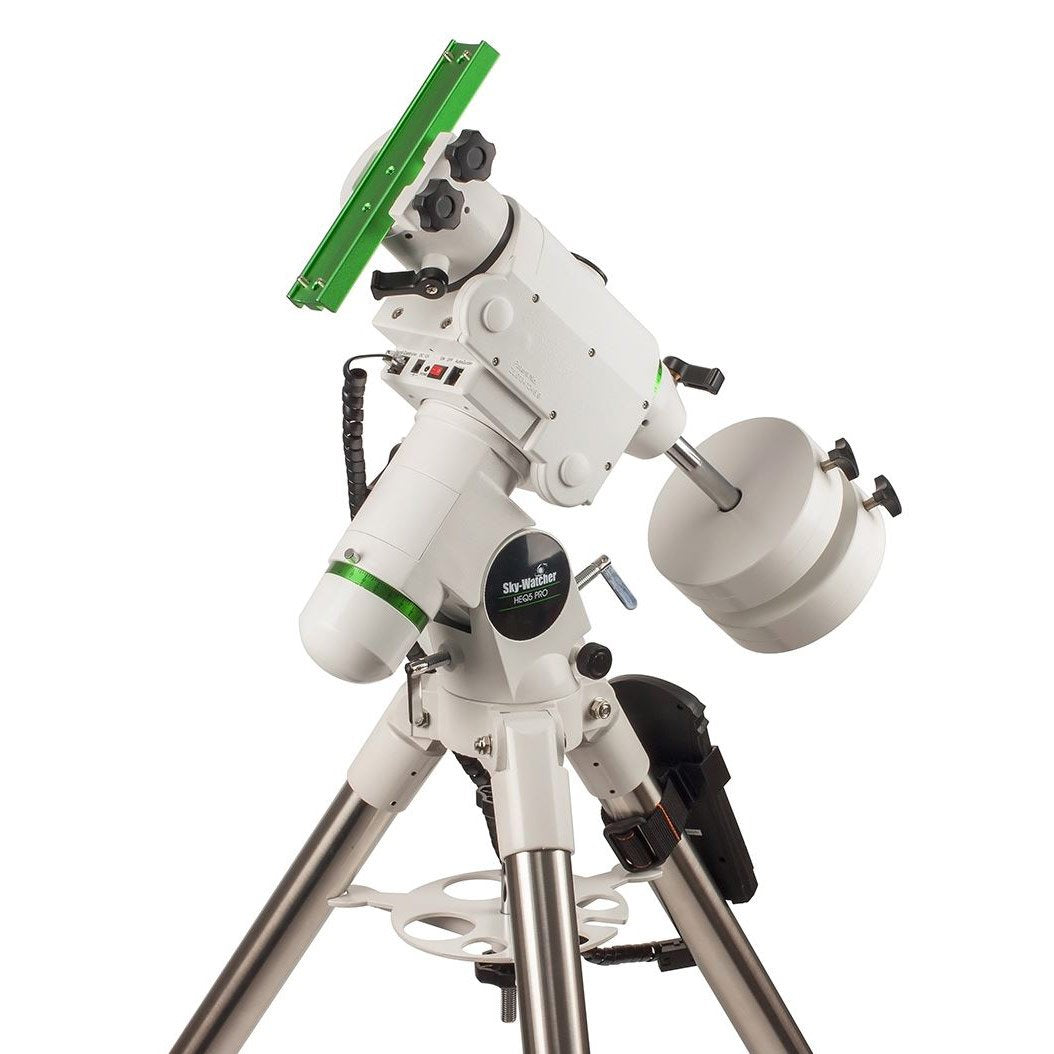 Sky Watcher HEQ5 Pro Computerized Equatorial Mount for Astrophotography - Precision Telescope Tracking System for Stargazing and Deep Space Observation