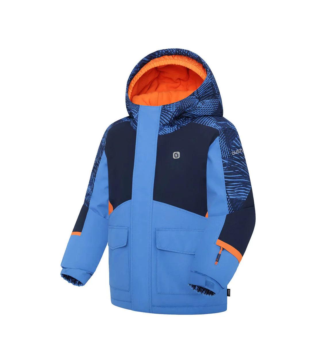 Gusti Nelson Boys Winter Snowsuit - Waterproof & Insulated Snow Jacket & Pants Set for Kids - Perfect for Skiing, Snowboarding & Outdoor Winter Play