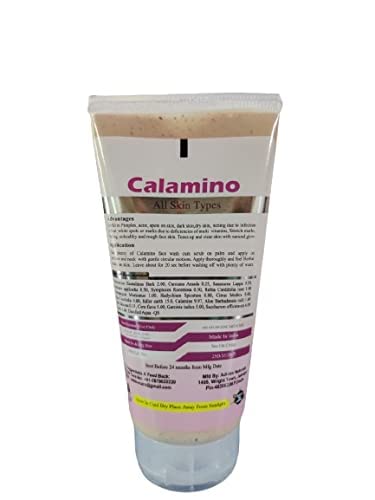 Calamino Anti Acne Brightening Face Wash 150gm - Gentle Cleanser for Acne-Prone Skin, Dark Spot Treatment & Oil Control - Perfect for Daily Skincare Routine & Blemish-Prone Complexions