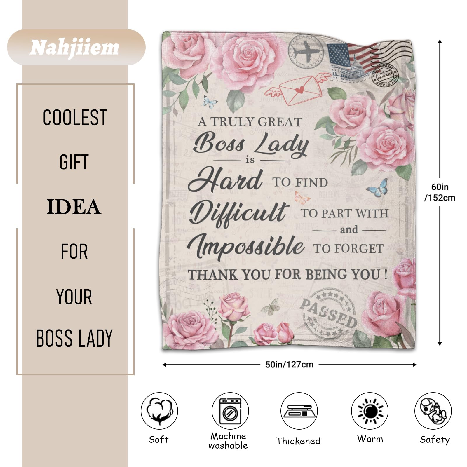 Premium Boss Blanket - Luxurious 50