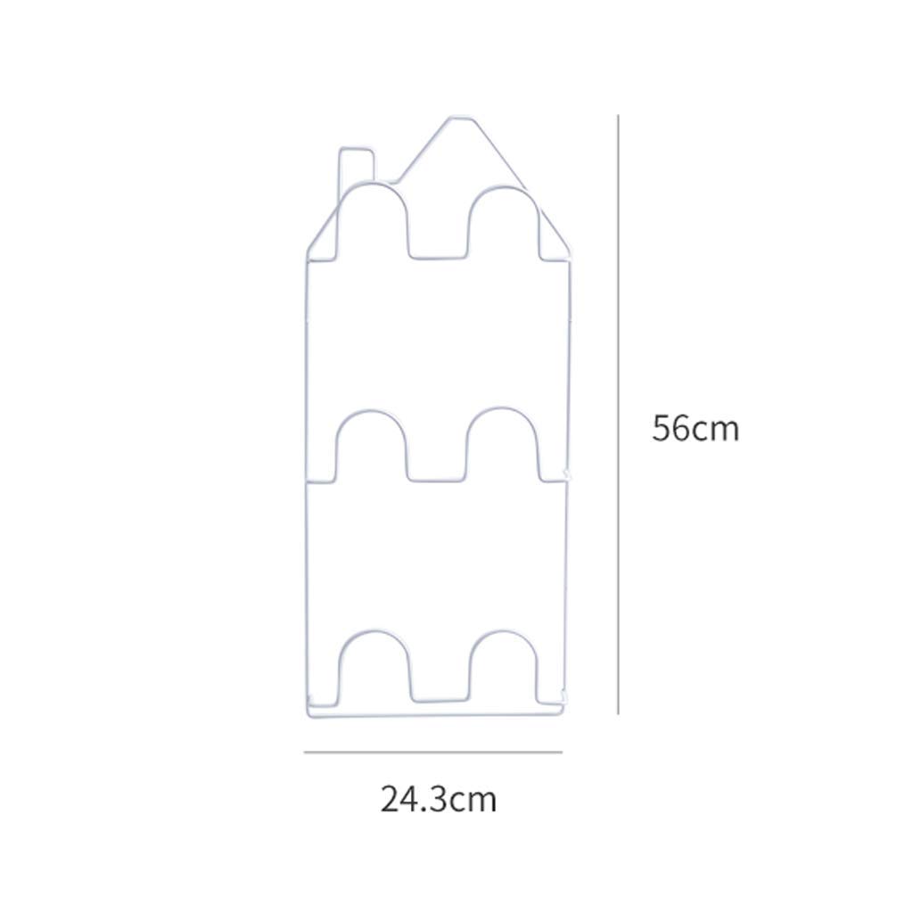 LXB Wall-Mounted Shoe Rack Organizer - 2 Pack White Multi-Layer Shoe Shelf for Bathroom, Entryway & Closet - Space Saving Shoe Storage Solution for Slippers, Sandals & Sneakers - Perfect for Small Apartments & Home Organization