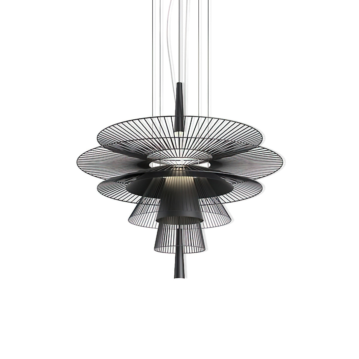 Wind Valley Chandelier - Elegant Crystal Ceiling Light Fixture for Dining Room, Living Room & Bedroom | Modern Home Decor Lighting