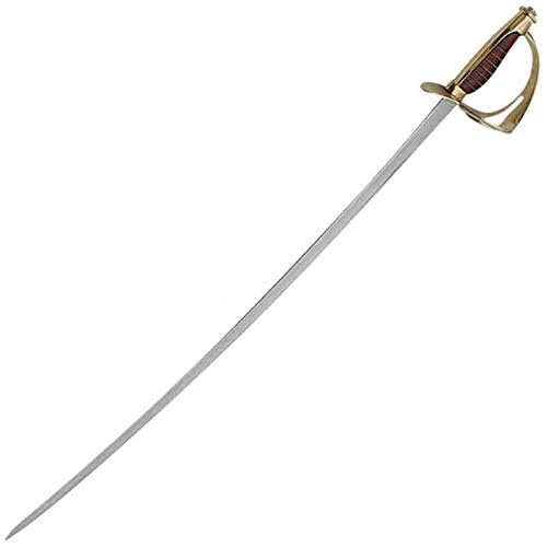 Authentic Wood Handle Cavalry Saber - Szco Supplies - Perfect for Historical Reenactments, Costume Parties & Collectors