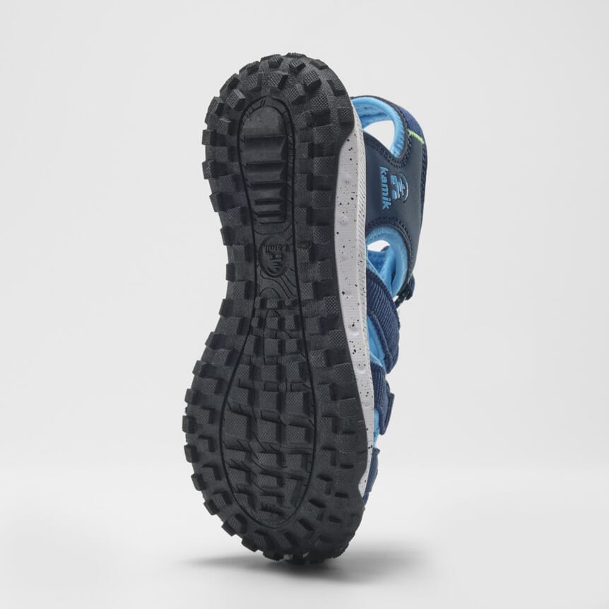 Ripple Kids' Closed Toe Sandals for Boys & Girls - Comfortable Water Shoes for Beach, Pool & Outdoor Play - Non-Slip Sole & Quick-Dry Design