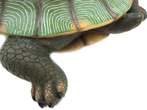 Large Garden Gnome Riding Turtle Statue - Outdoor Decor for Patio, Pool & Lawn - Whimsical Yard Ornament for Gardens, Backyards & Landscaping