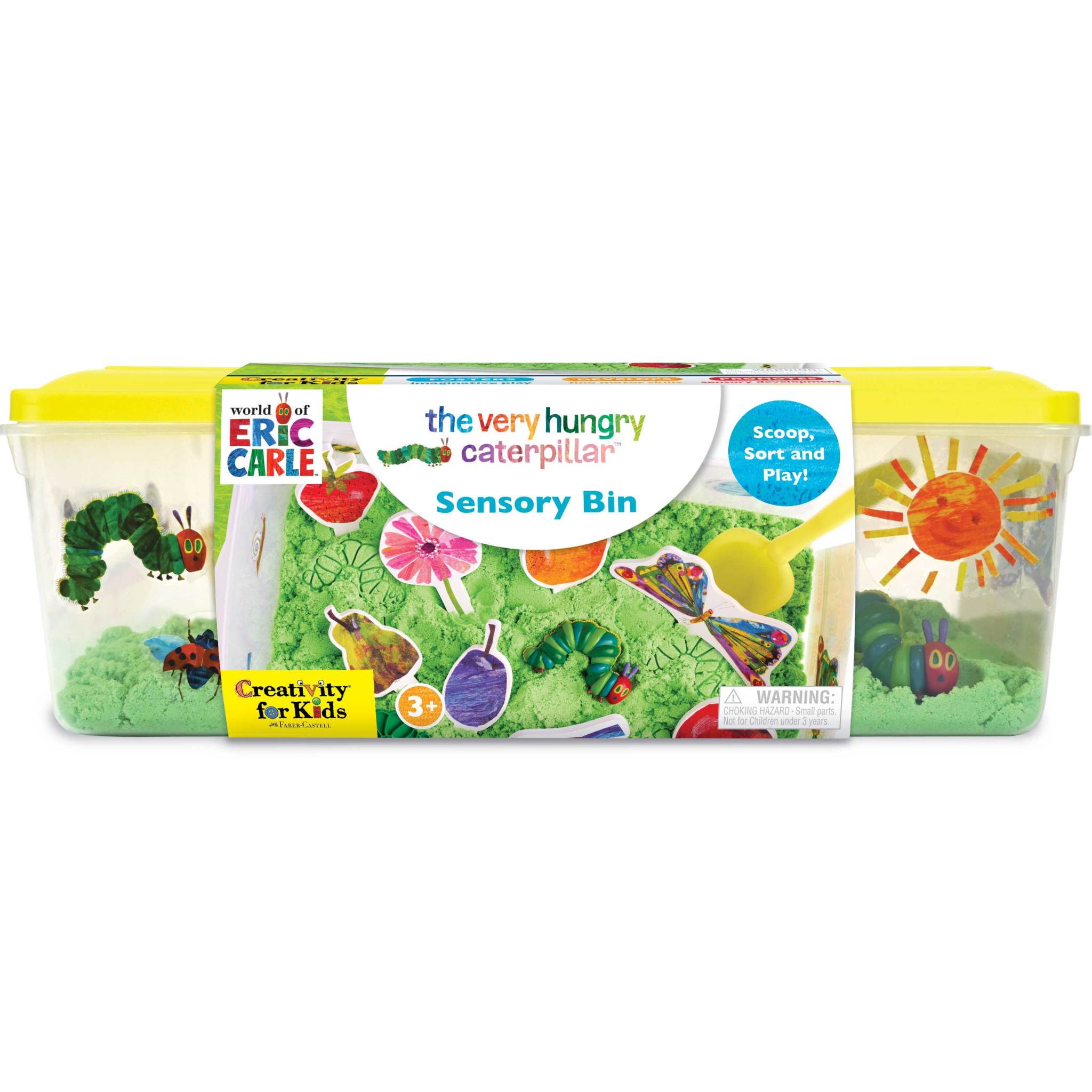 The Very Hungry Caterpillar Sensory Bin - Educational Toddler Activity Toy for Fine Motor Skills Development - Perfect for Preschool Learning & Montessori Playtime