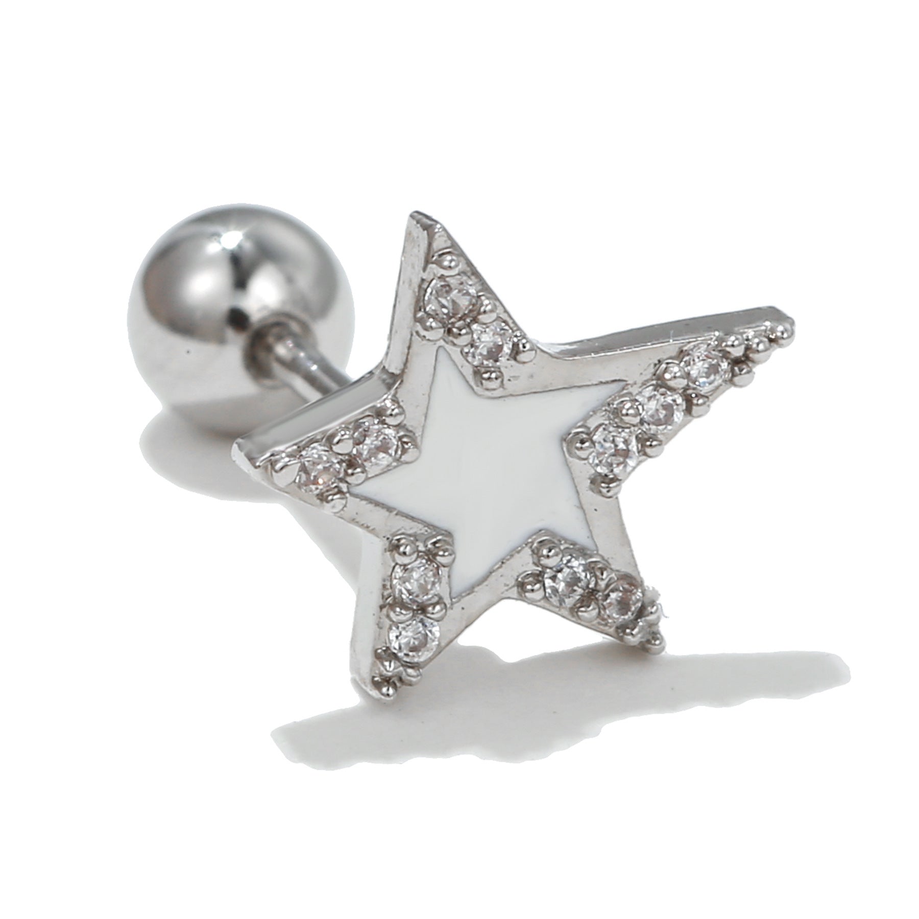 20G Tiny Star Stud Earrings for Cartilage & Conch Piercing - Hypoallergenic Stainless Steel Body Jewelry | Perfect for Daily Wear, Parties & Gifts (EGD0310)