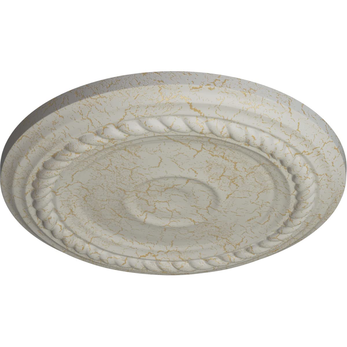 Ekena Millwork CM07ALPCC Small Alexandria Ceiling Medallion - 7 7/8