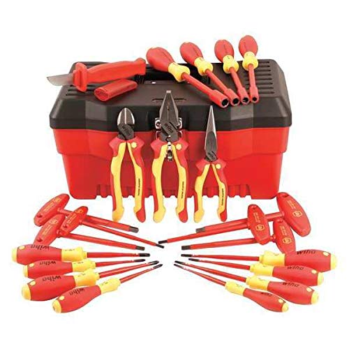 22-Piece Insulated Tool Set - 1000VAC Maximum Protection for Electricians | Perfect for Electrical Repairs, Home Maintenance & Professional Use