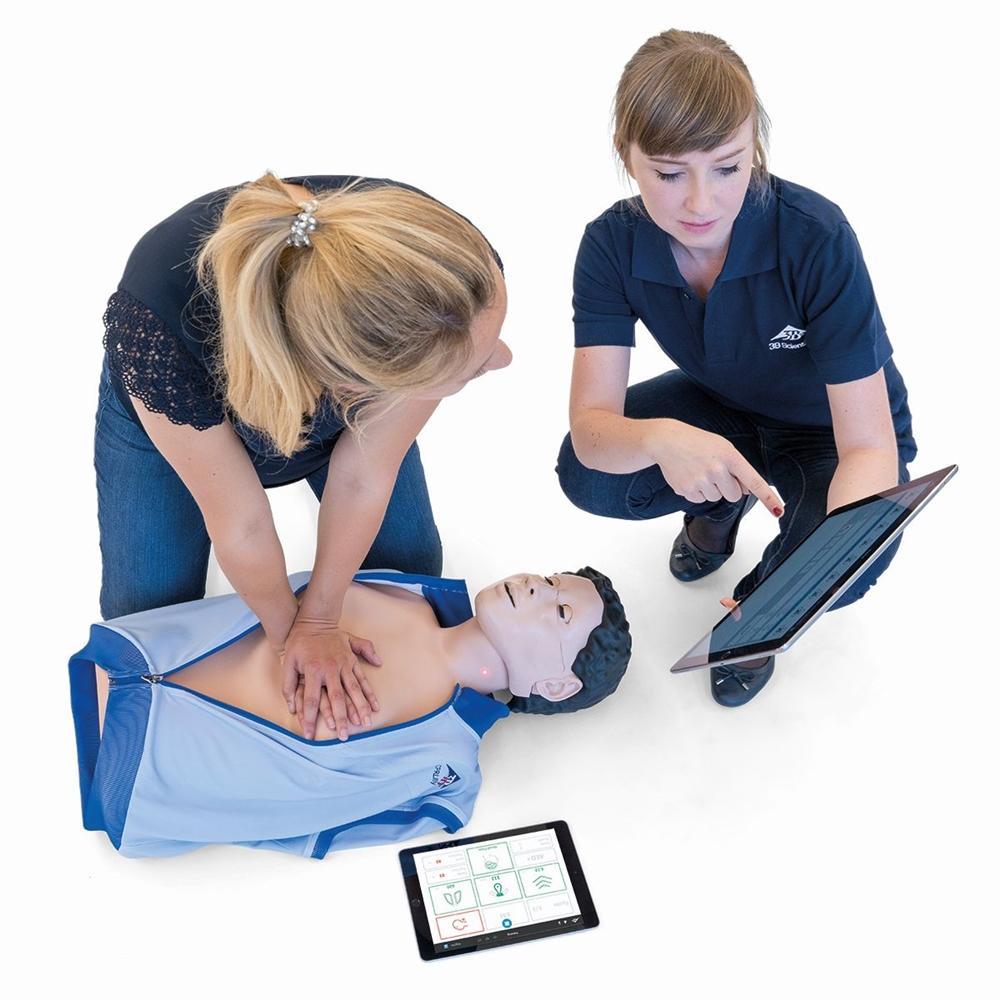 CPRLilly PRO Plus CPR Training Manikin - Realistic Adult & Infant CPR Practice Mannequin for First Aid, BLS, and Healthcare Training - Perfect for Schools, Hospitals, and Emergency Preparedness